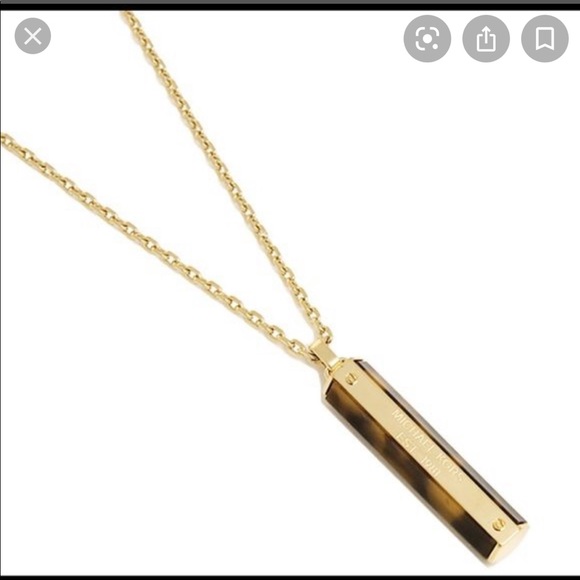 Michael Kors Jewelry - Michael Kors Tortoise Shell Pendant